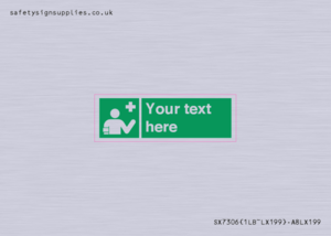 Custom Safe Condition First aid responder